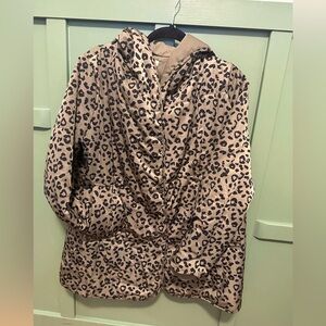 Cheetah print coat size S